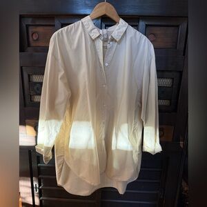 Light Beige Long Sleeve Shirt by Ischiko